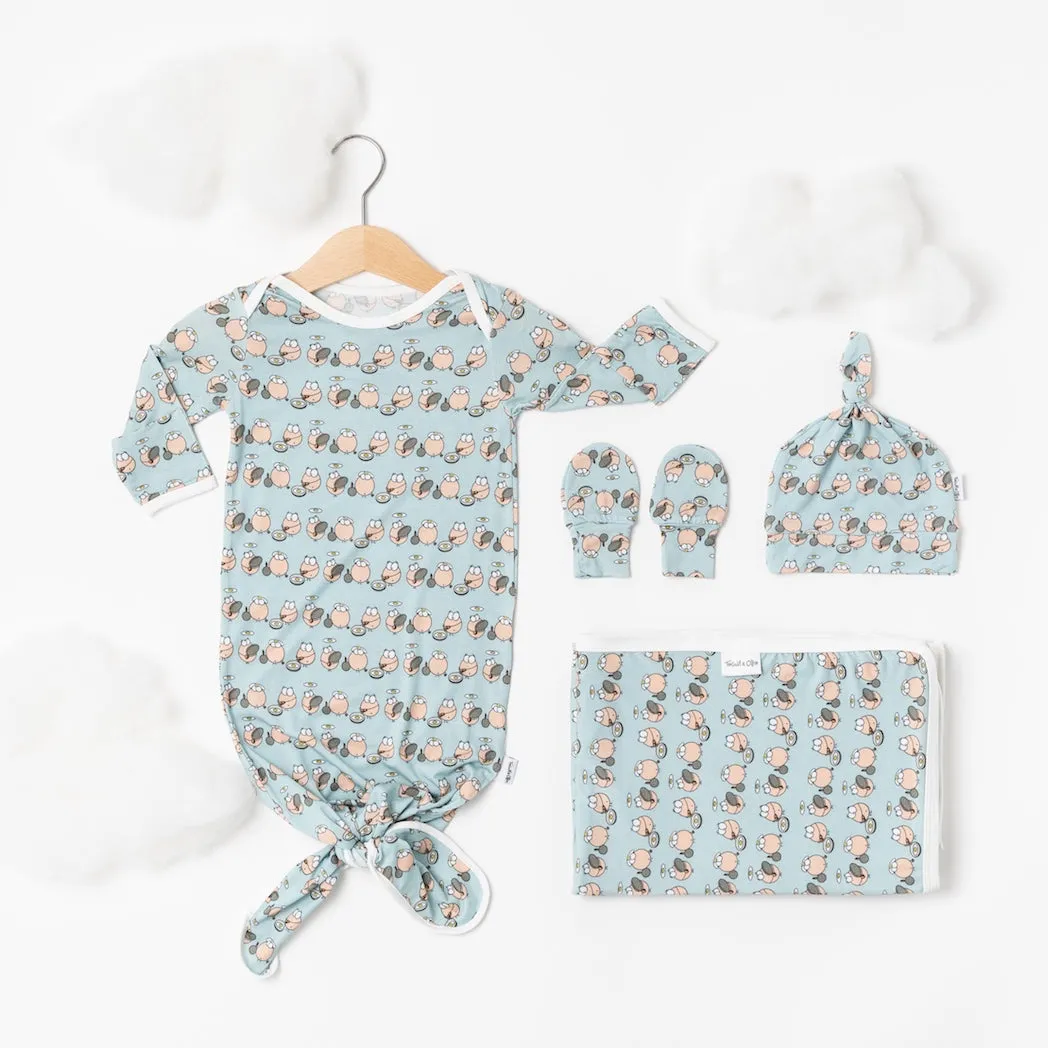 • Sunny Side Up • 4-Piece Newborn Gift Set