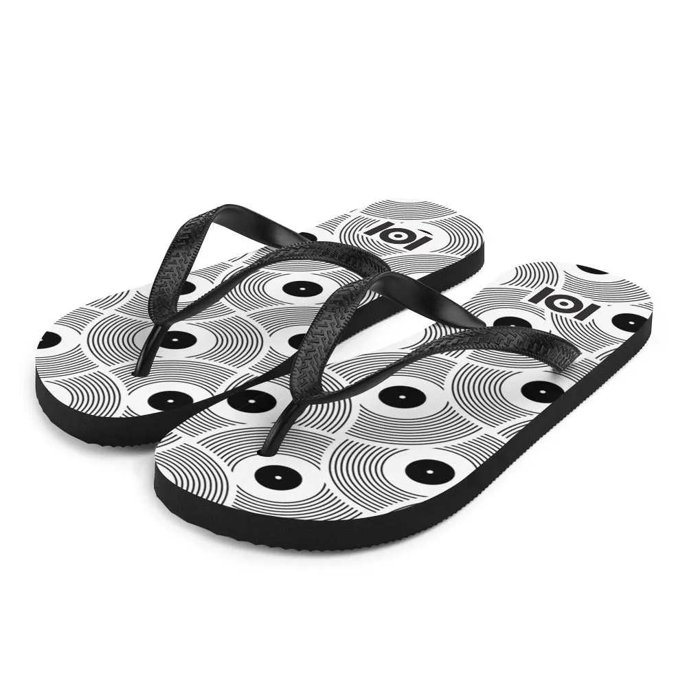 101 Vinyl Pattern 01 Flip-Flops