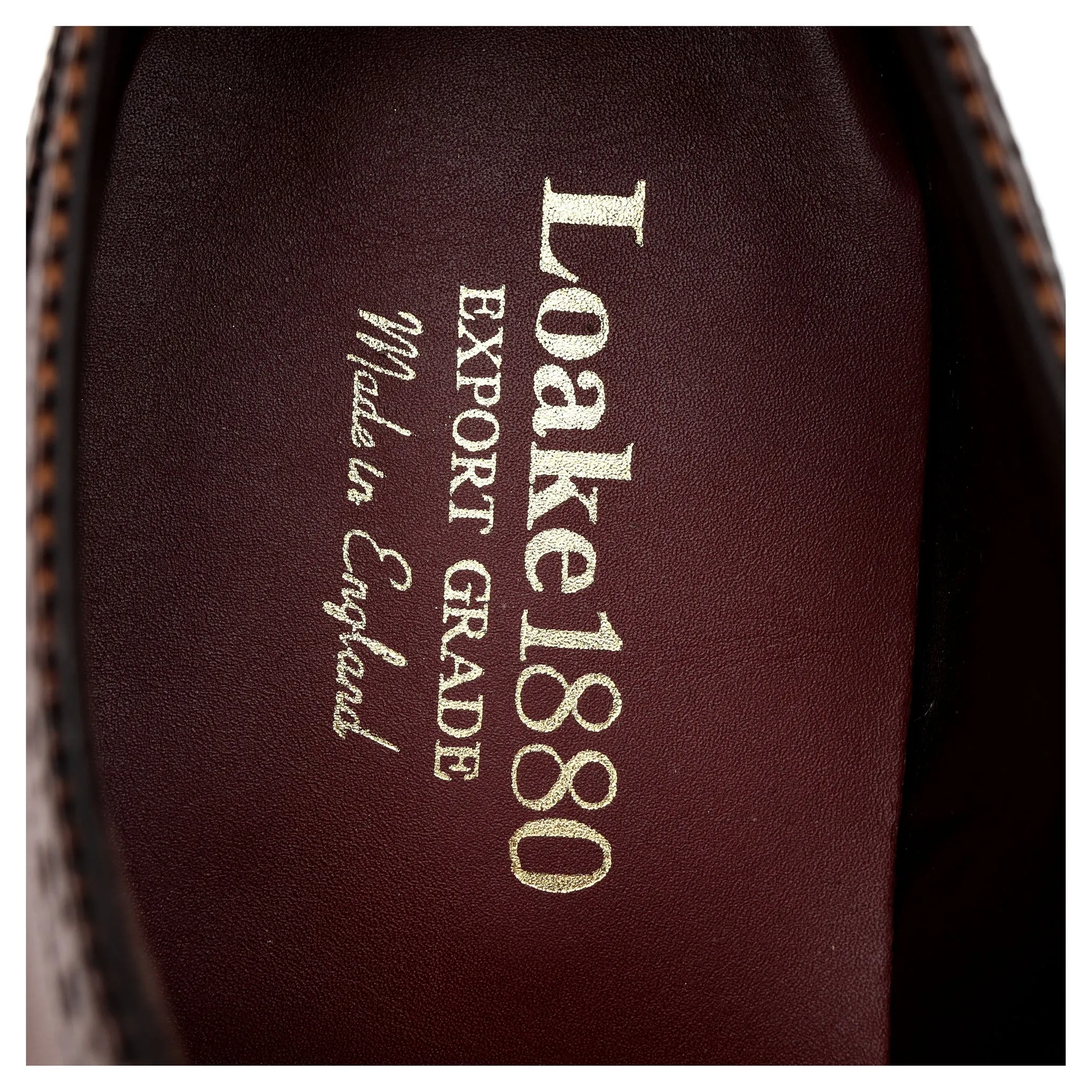 1880 Export Grade 'Trinity' Brown Leather Oxford Brogues UK 10.5 F