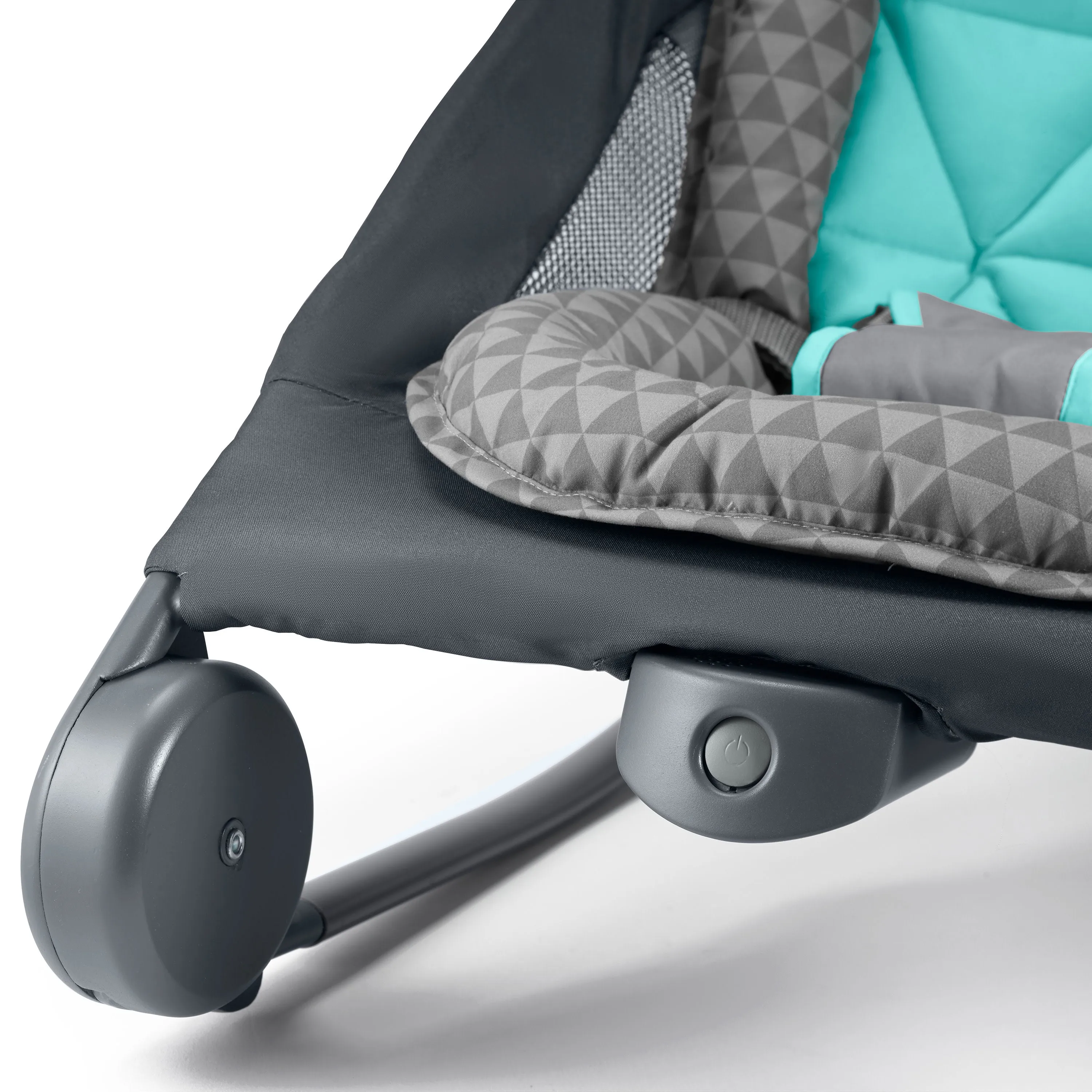 2-in-1 Bouncer & Rocker Duo - Gray /Teal