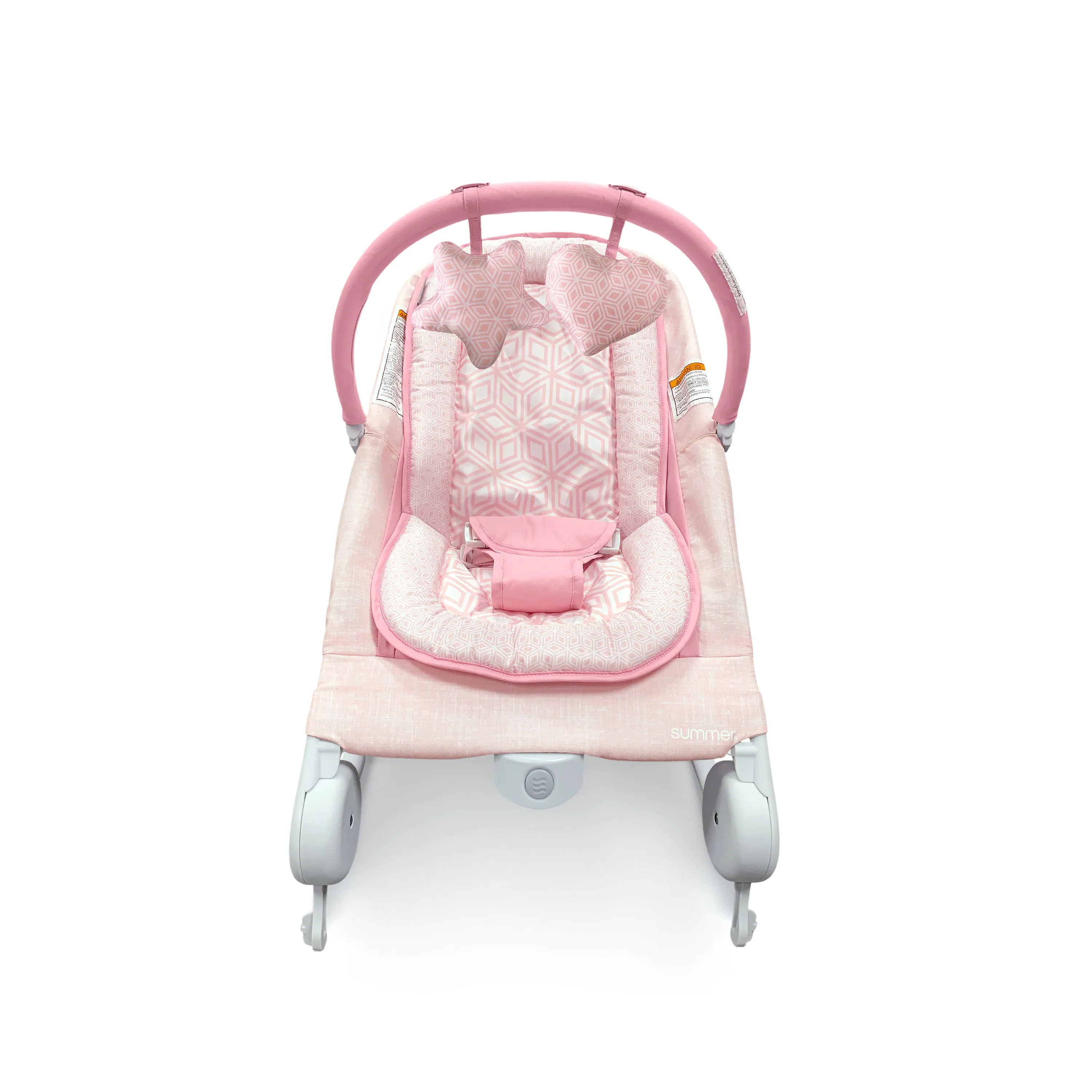 2-in-1 Bouncer & Rocker Duo - Pink