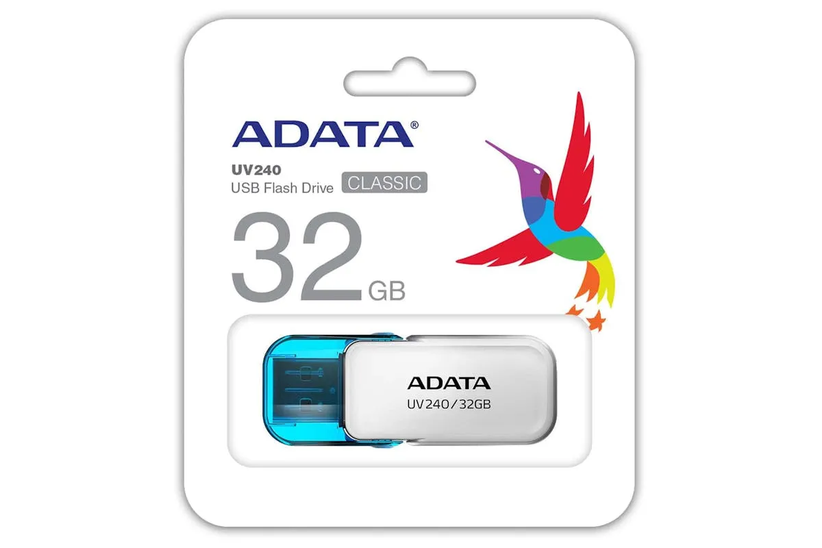 ADATA UV240 USB Flash Drive | 32GB | White