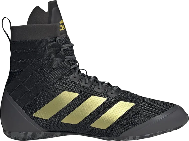 Adidas Speedex 18 'Black Gold Metallic' sneakers, black