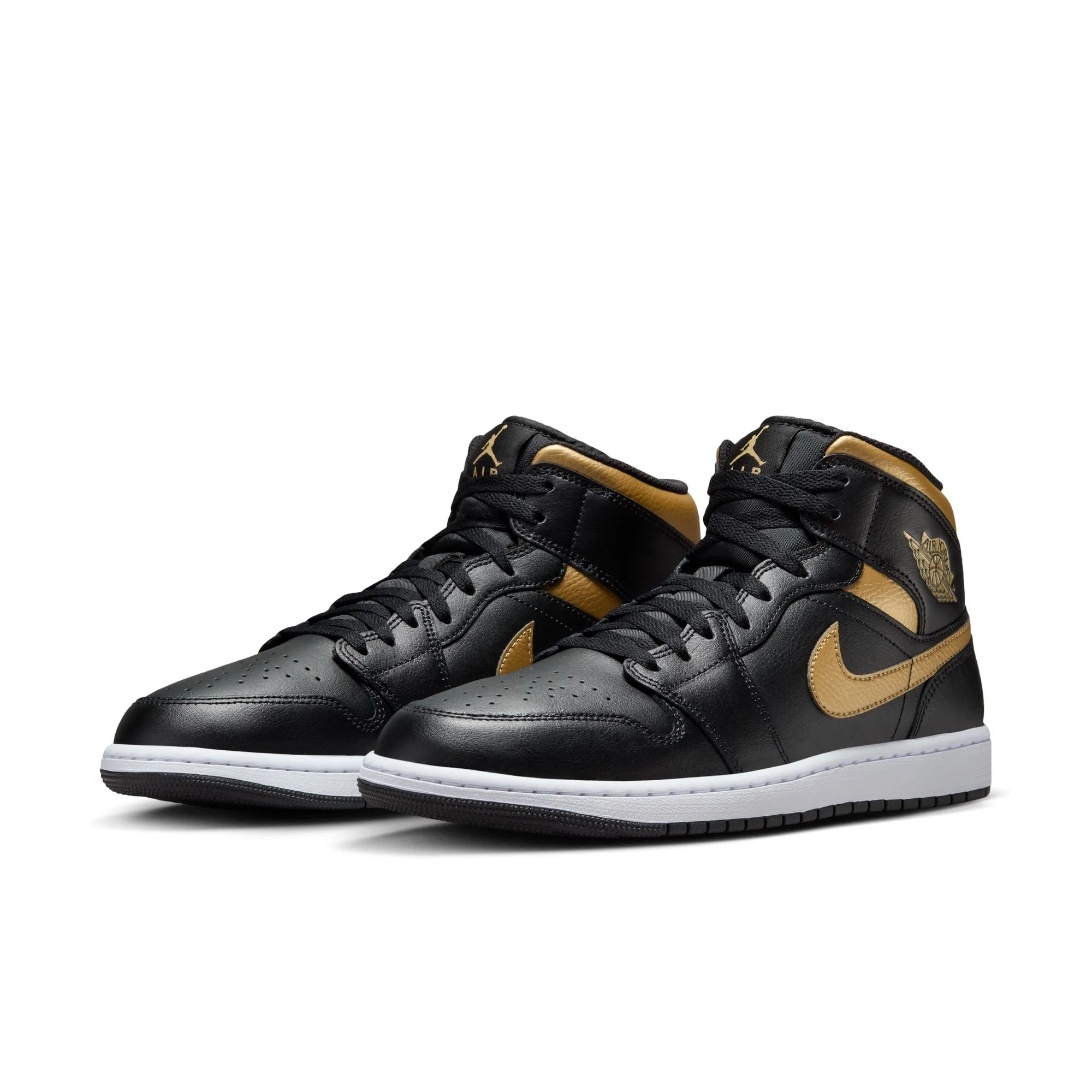 Air Jordan 1 Mid 'Metallic Gold'