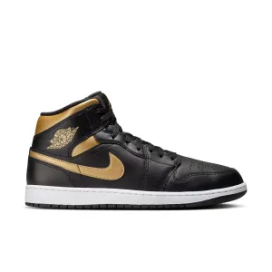 Air Jordan 1 Mid 'Metallic Gold'