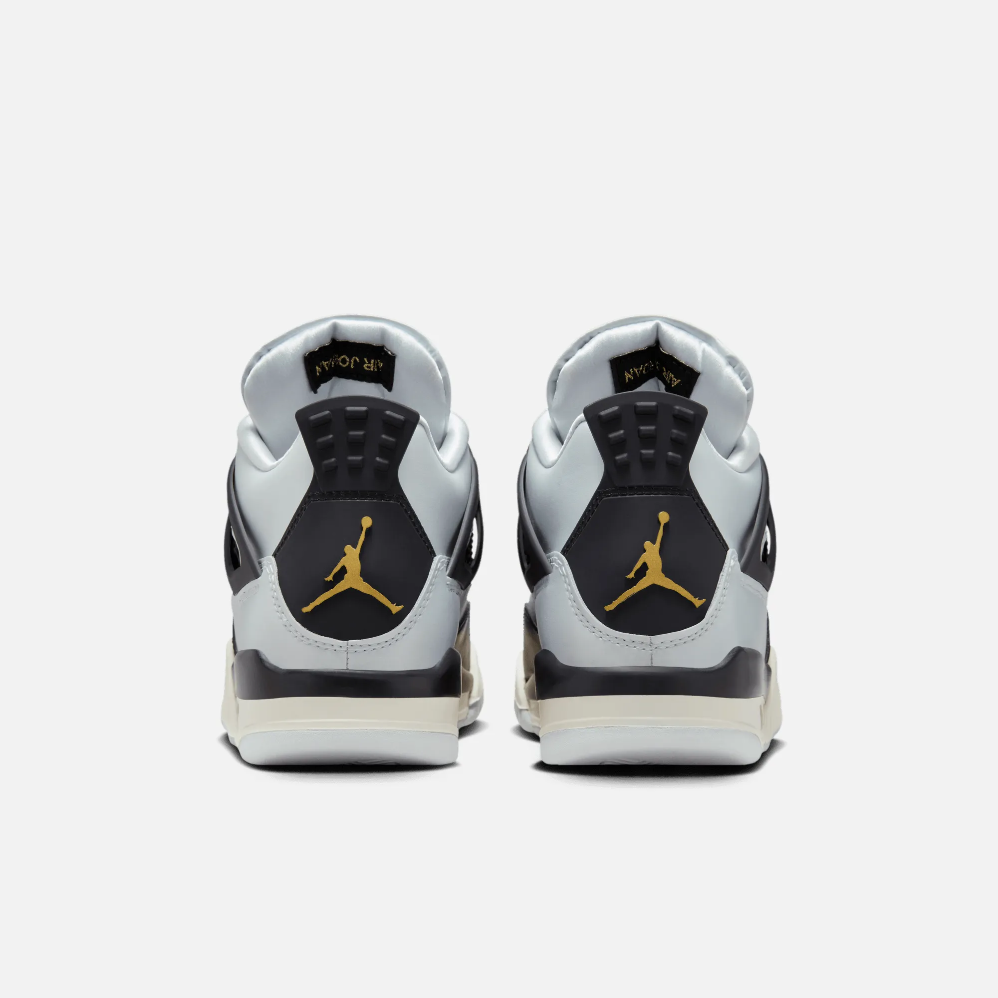 Air Jordan Big Kids' 4 Retro Platinum Gold (GS)