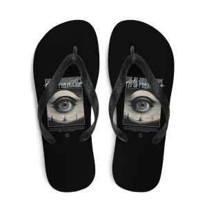 All Seeing Eye Flip Flops