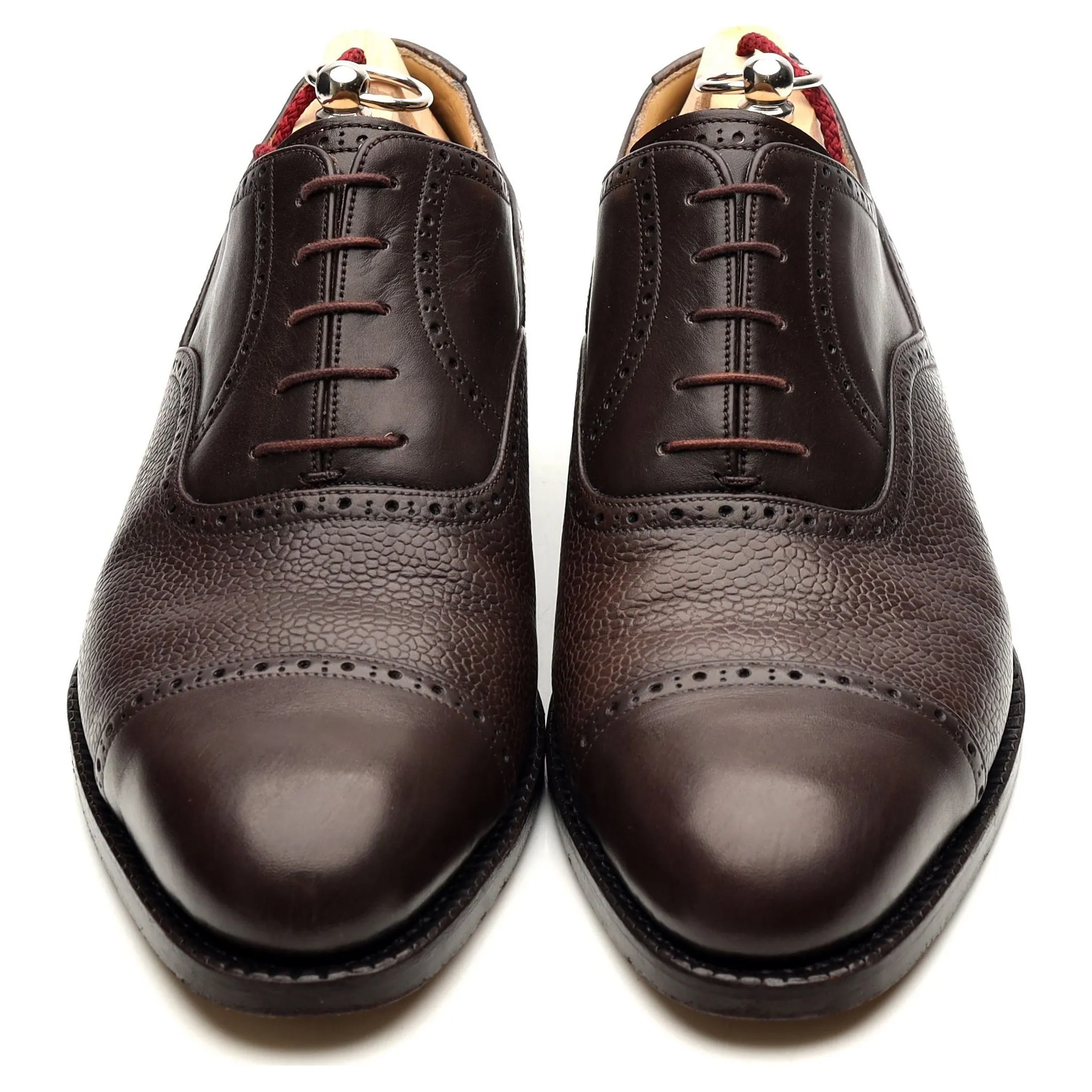 'Alt English II' Dark Brown Leather Oxford Brogues UK 6.5 EU 40.5