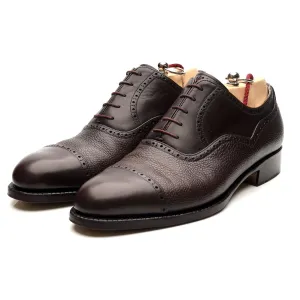 'Alt English II' Dark Brown Leather Oxford Brogues UK 6.5 EU 40.5