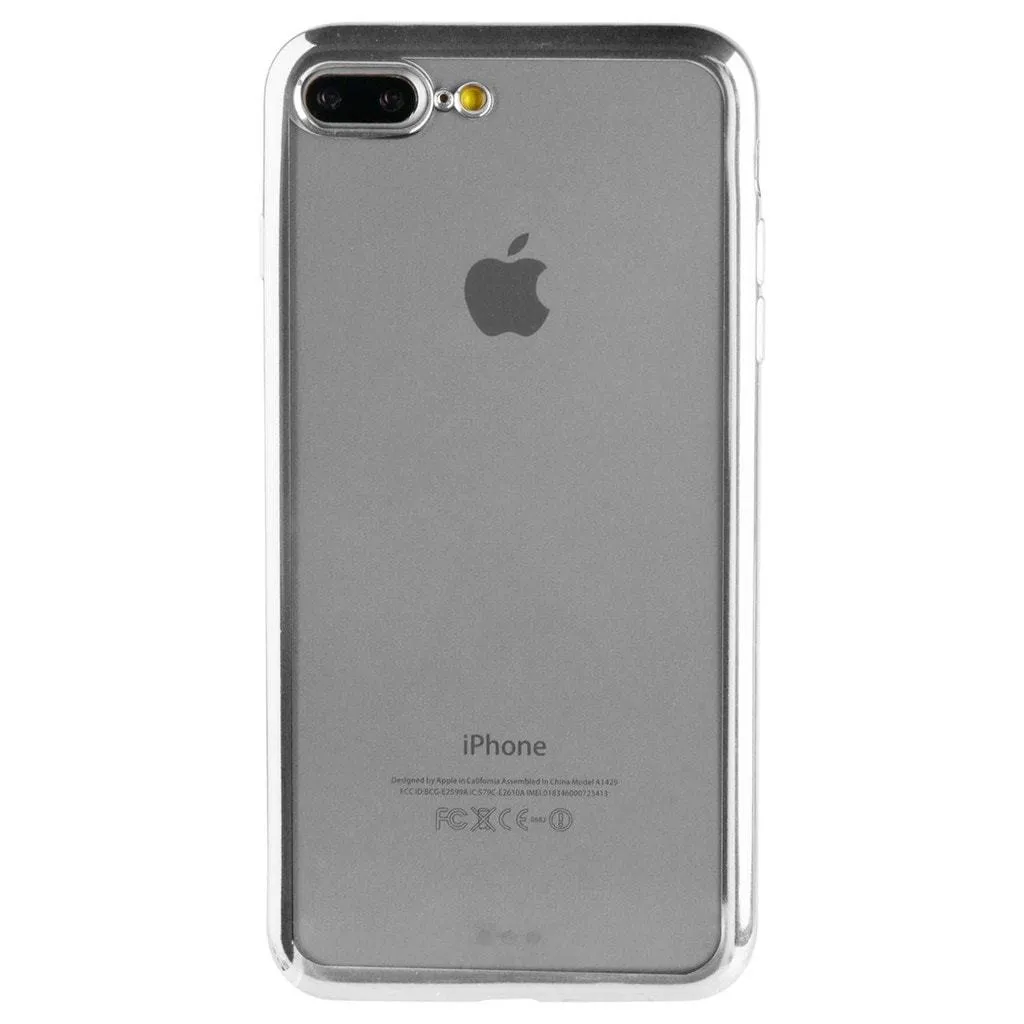 Apple iPhone 8 Plus/7 Plus Cell Phone Case (Silver)