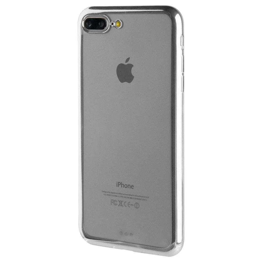 Apple iPhone 8 Plus/7 Plus Cell Phone Case (Silver)