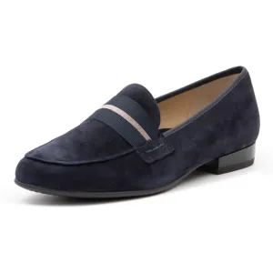 Ara Kandy Navy Suede Loafer (Women's)