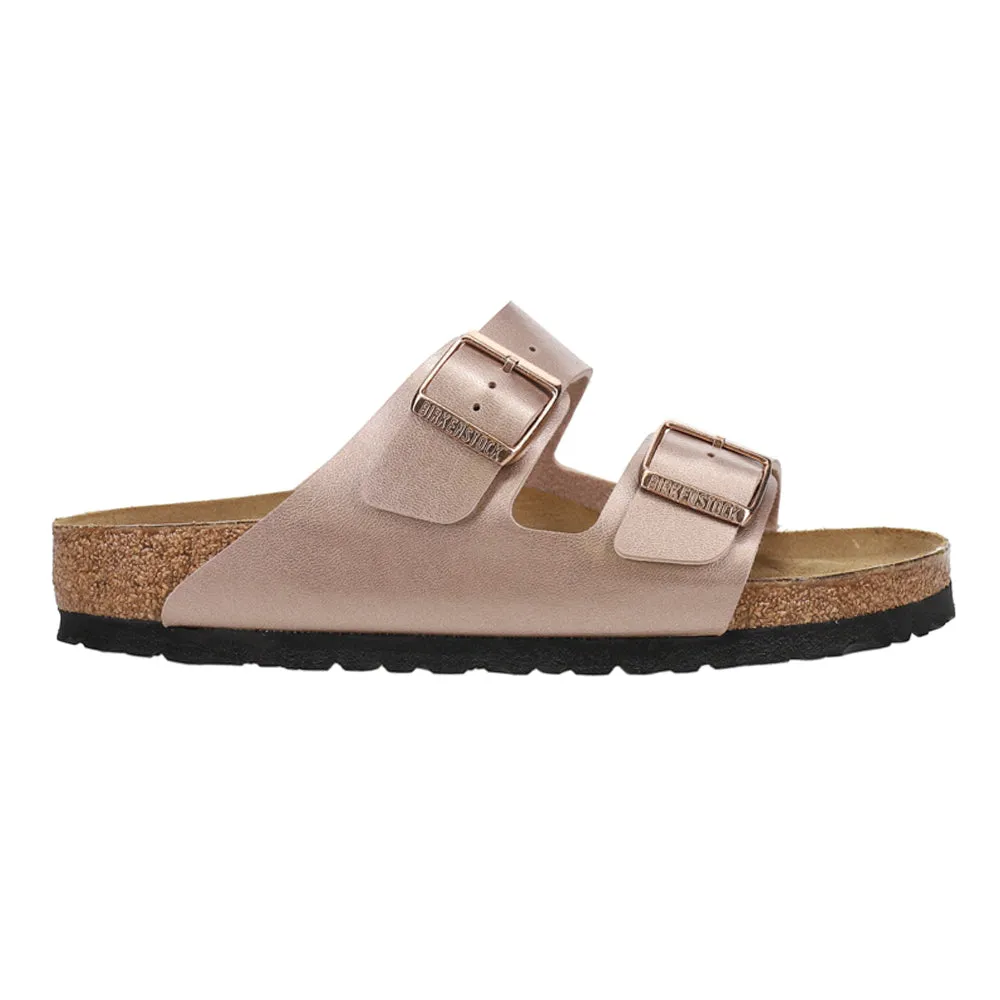 Arizona Birko-Flor Metallic Footbed Sandals