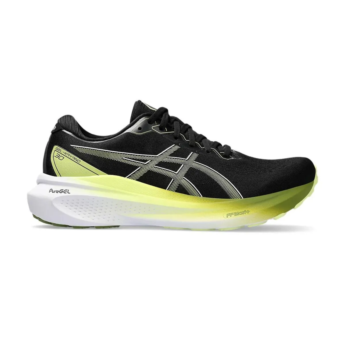 Asics Gel Kayano 30 Running Shoes Black Yellow