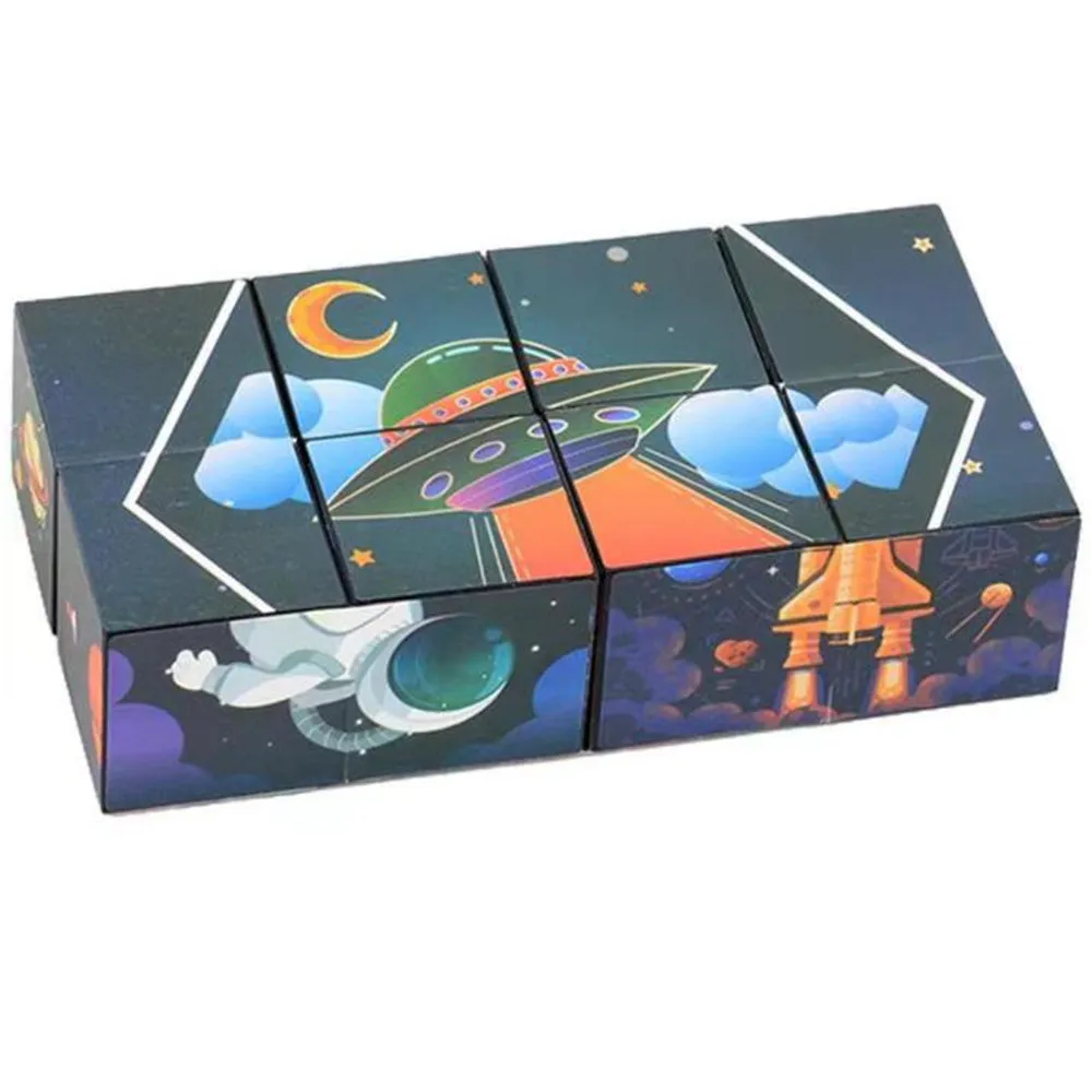 Astronaut Rubik Starry Sky Flip Puzzle Pressure Relief Fidget Toys