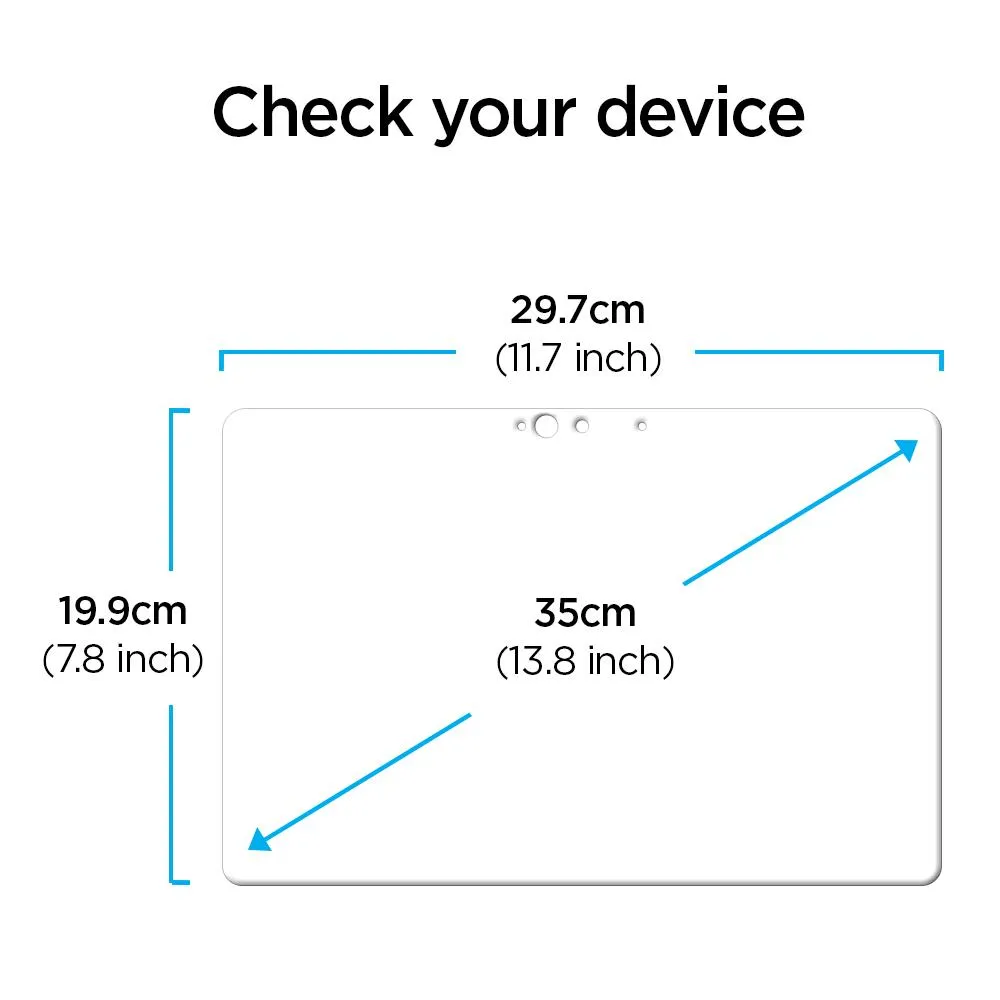 ASUS Chromebook Flip C302CA 12.5" Screen Protector GLAS.tR SLIM