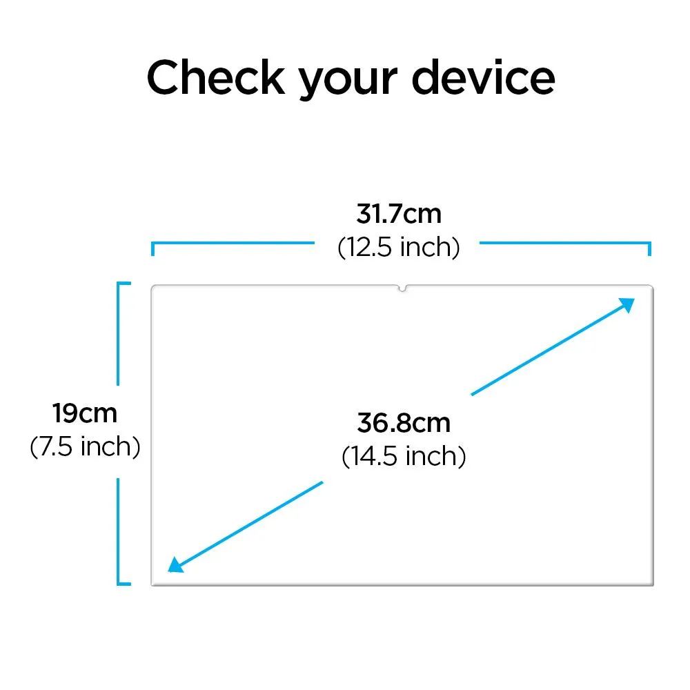 ASUS Chromebook Flip C434TA 14" Screen Protector GLAS.tR SLIM