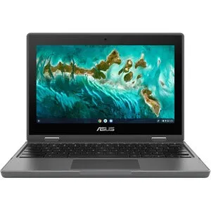 Asus Chromebook Flip CR1 CR1100FKA-YZ142T 11.6" Touchscreen Convertible Chromebook - HD - Intel Celeron N5100 - 4 GB - 32 GB Flash Memory - Dark Gray