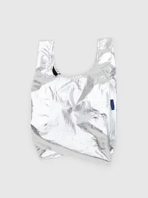 Baby Baggu: Metallic Silver