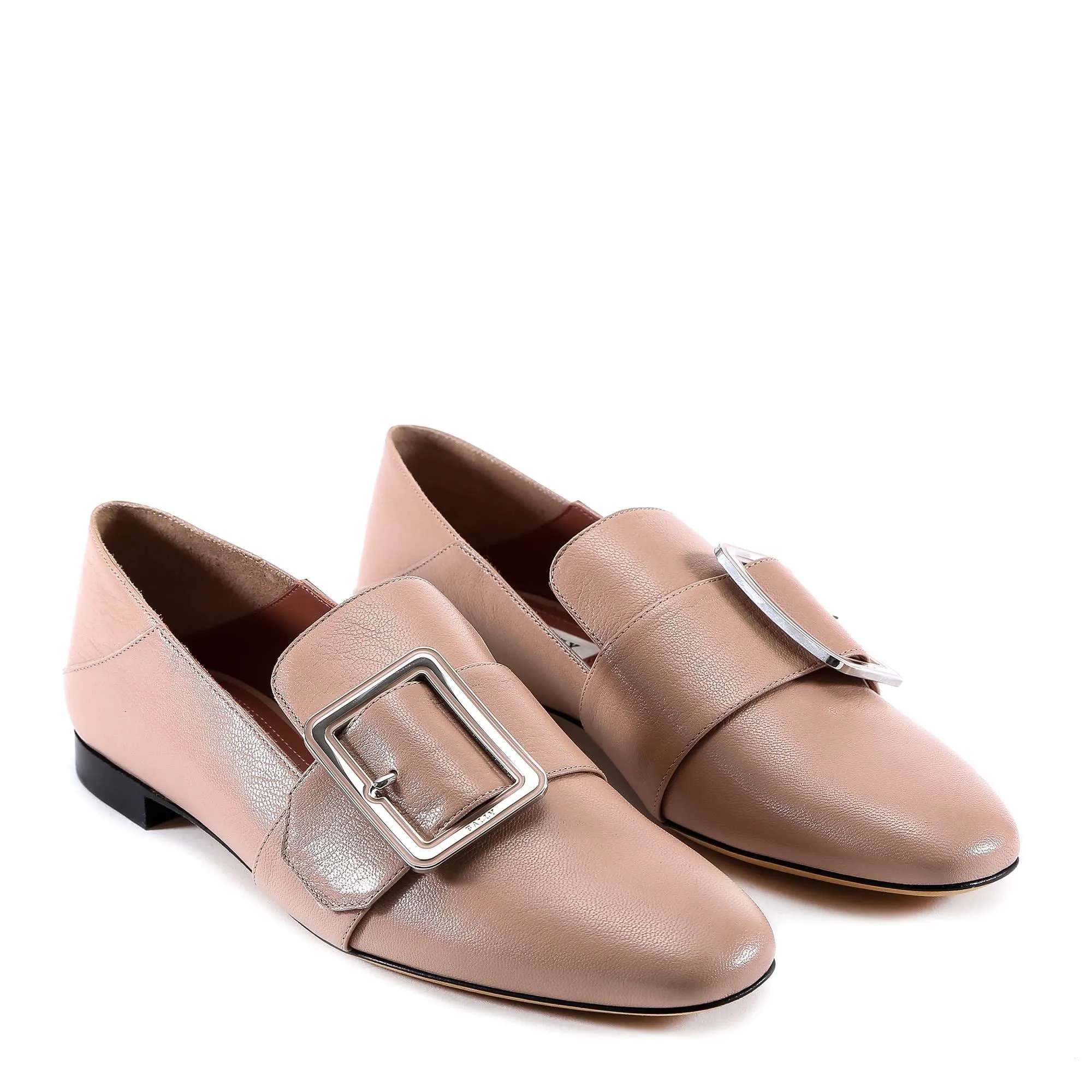 Bally Buckle Slip On Shoes