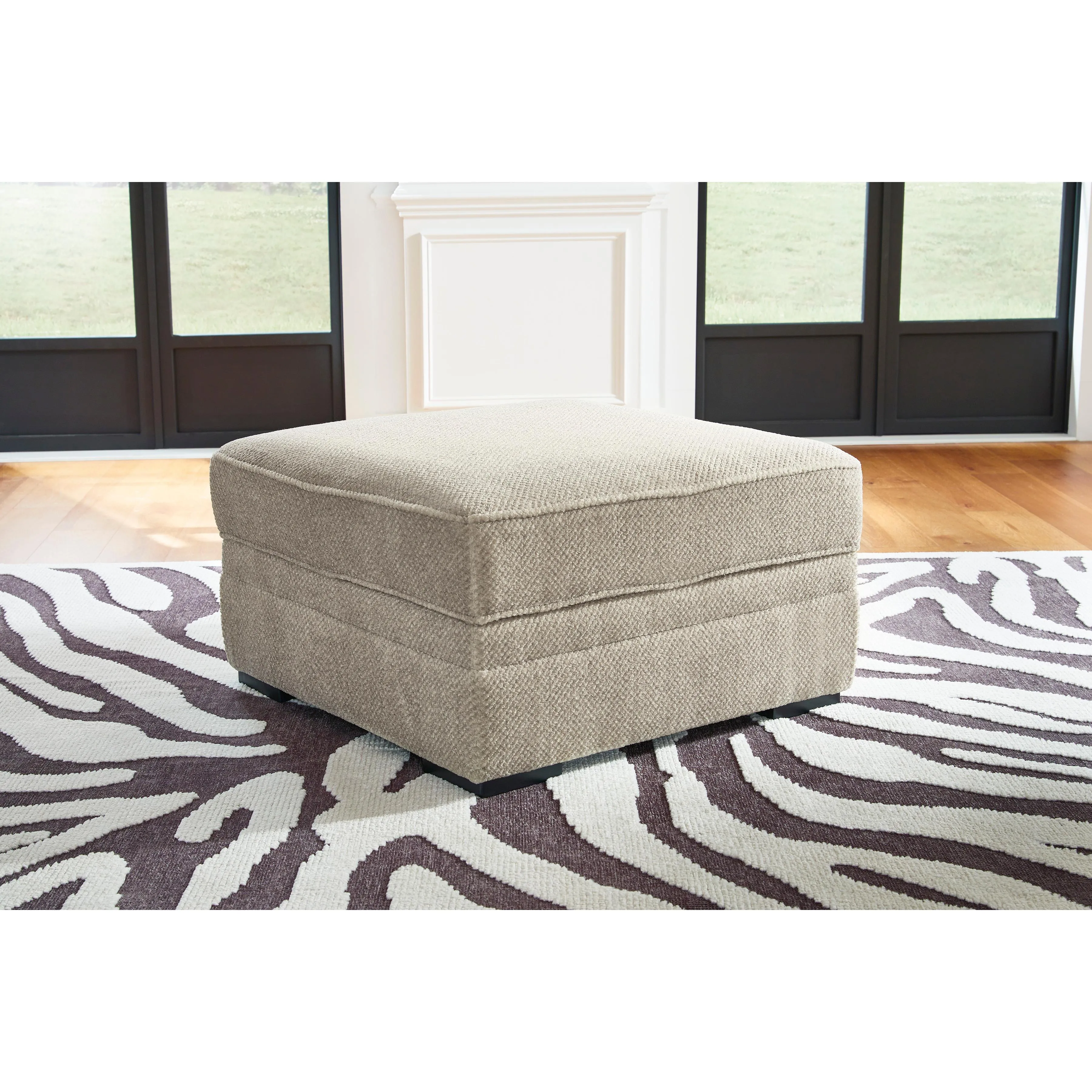 Benchcraft Calnita Fabric Storage Ottoman 2050211