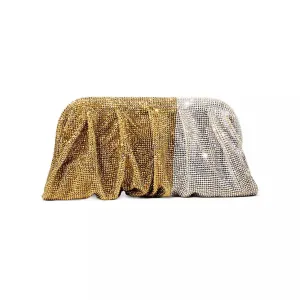 Benedetta Bruzziches
Venus La Grande Metallic gold 2 tone Clutch Bag