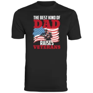 Best Dad Youth Moisture-Wicking Tee