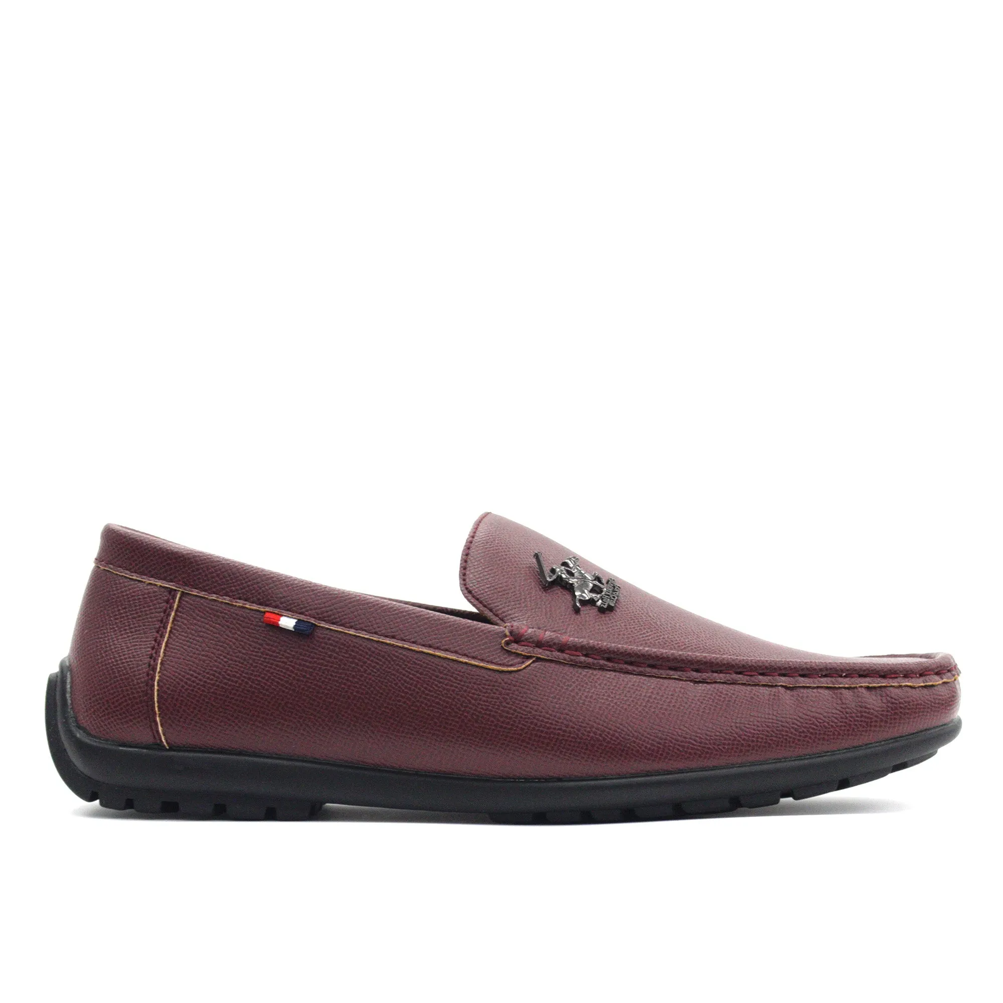 BHPC,MOC TOE-SLIP ON-SHOES-BP920427-BURGUNDY