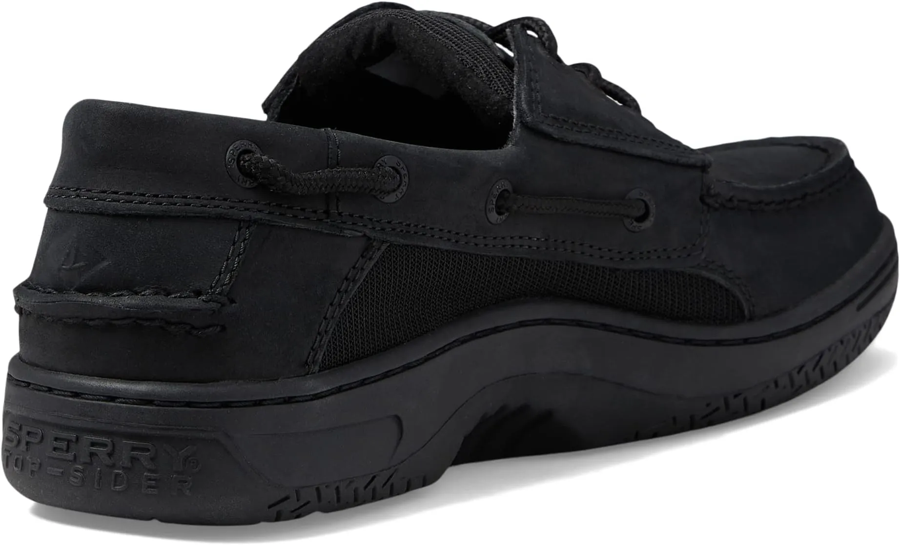 Billfish 3-Eye Sperry Boat Shoes, black