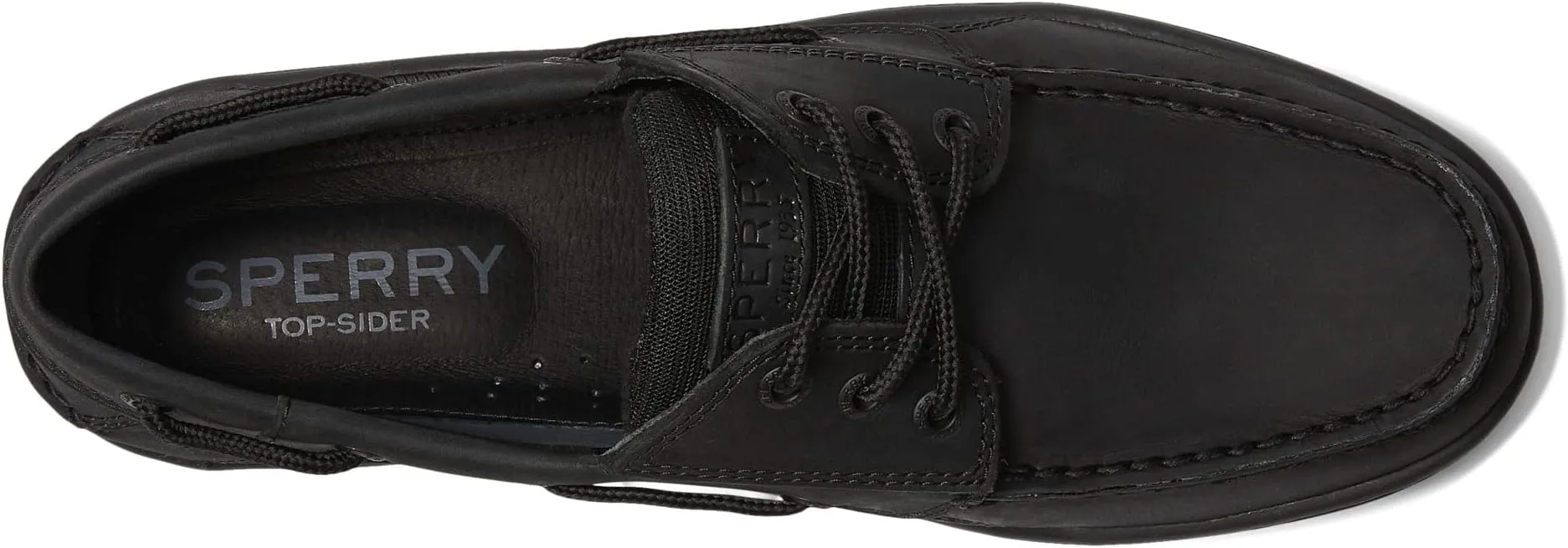 Billfish 3-Eye Sperry Boat Shoes, black