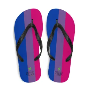 Bisexual Bi Pride Flag Flip Flops