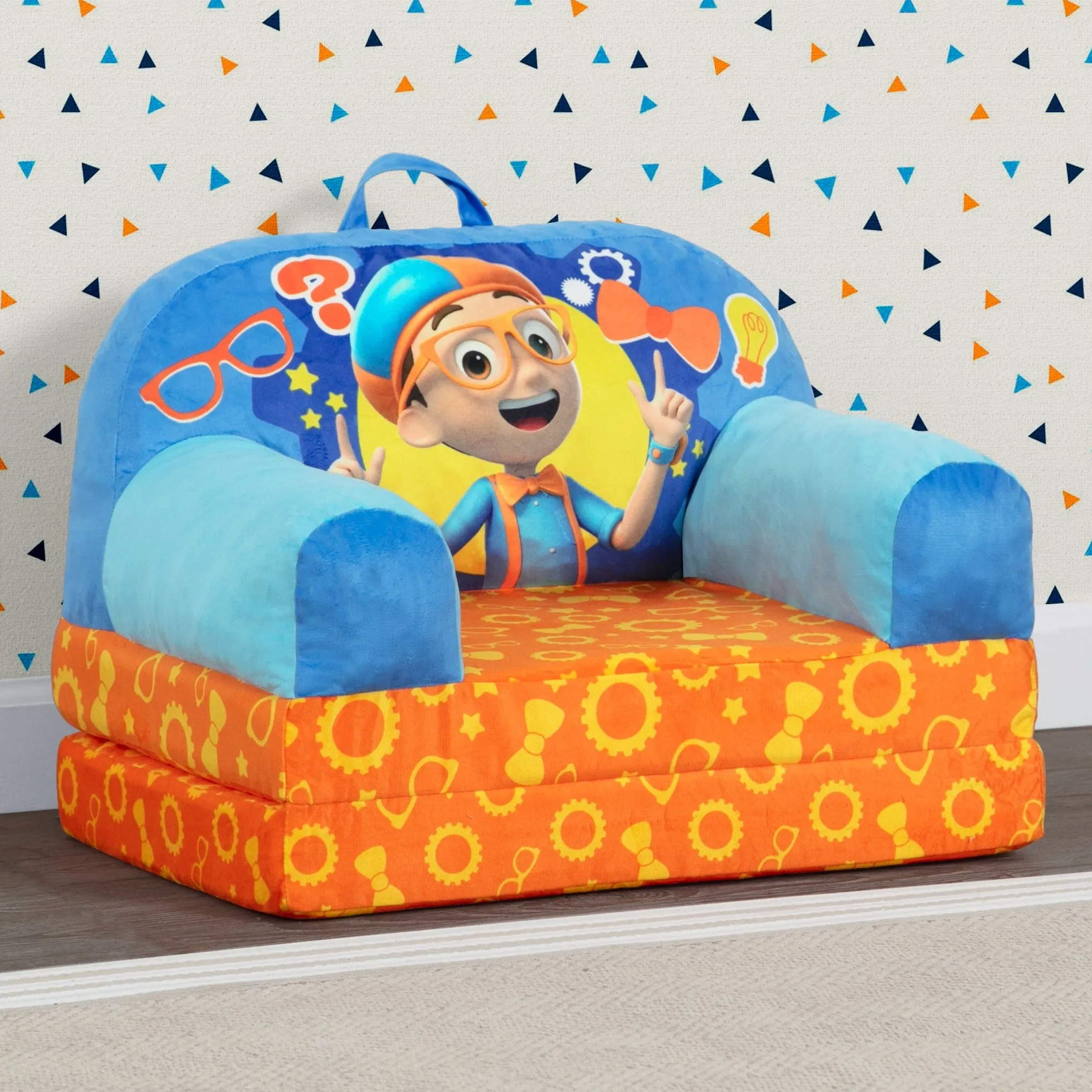 Blippi Cozee Buddy Flip-Out Chair