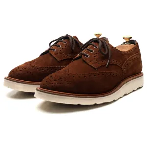 'Bourton' Brown Suede Derby Brogues UK 11