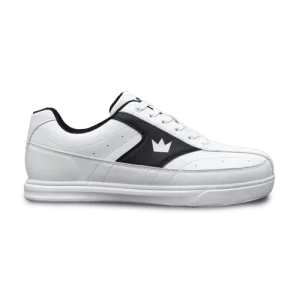 Brunswick Mens Renegade Black White Bowling Shoes