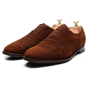 'Buck' Brown Suede Oxford Brogues UK 10.5 F