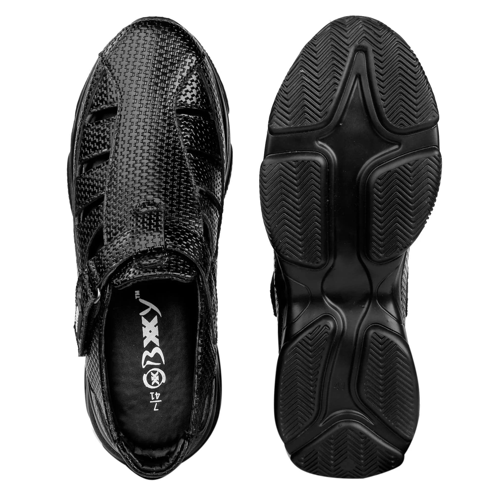 Bxxy Men's New Stylish 3 Inch Hidden Height Increasing Casual Sandals