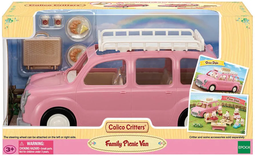 Calico Critters Family Picnic Van