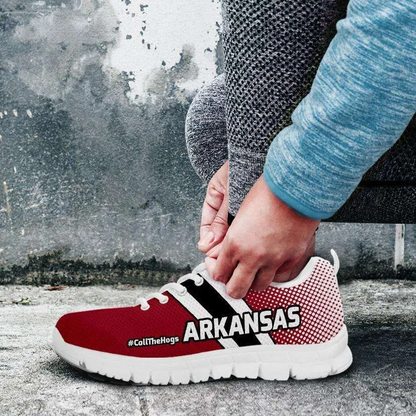 #CallTheHogs Arkansas Fan Running Shoes