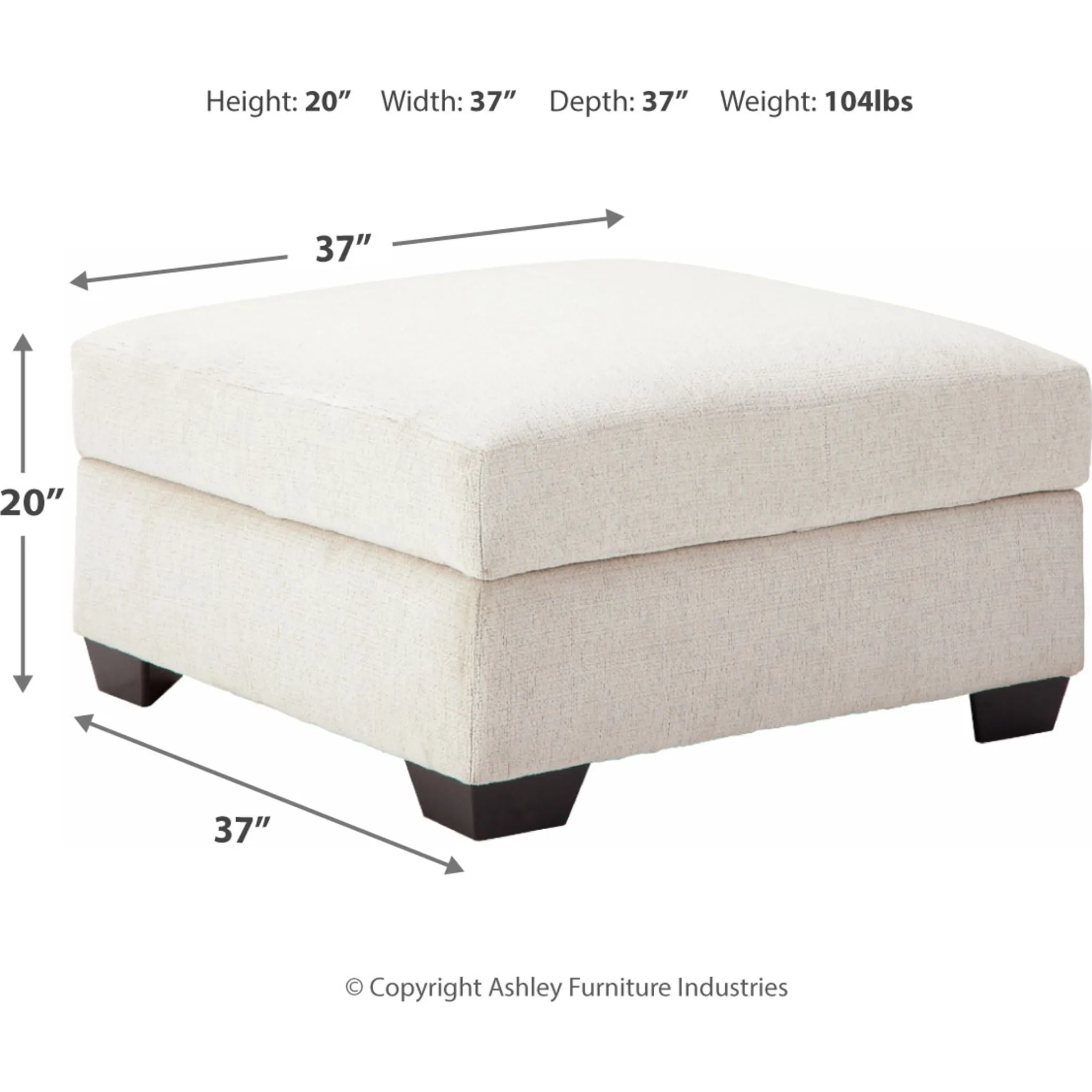 Cambri-Exclusive Ottoman with Storage