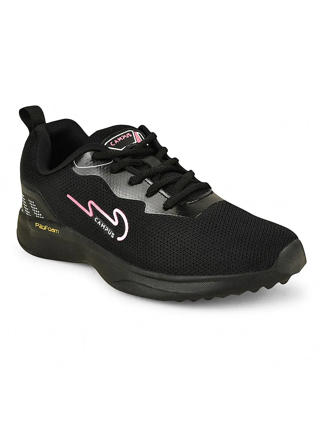 CAMP PEANUT Black Women's Running Shoes