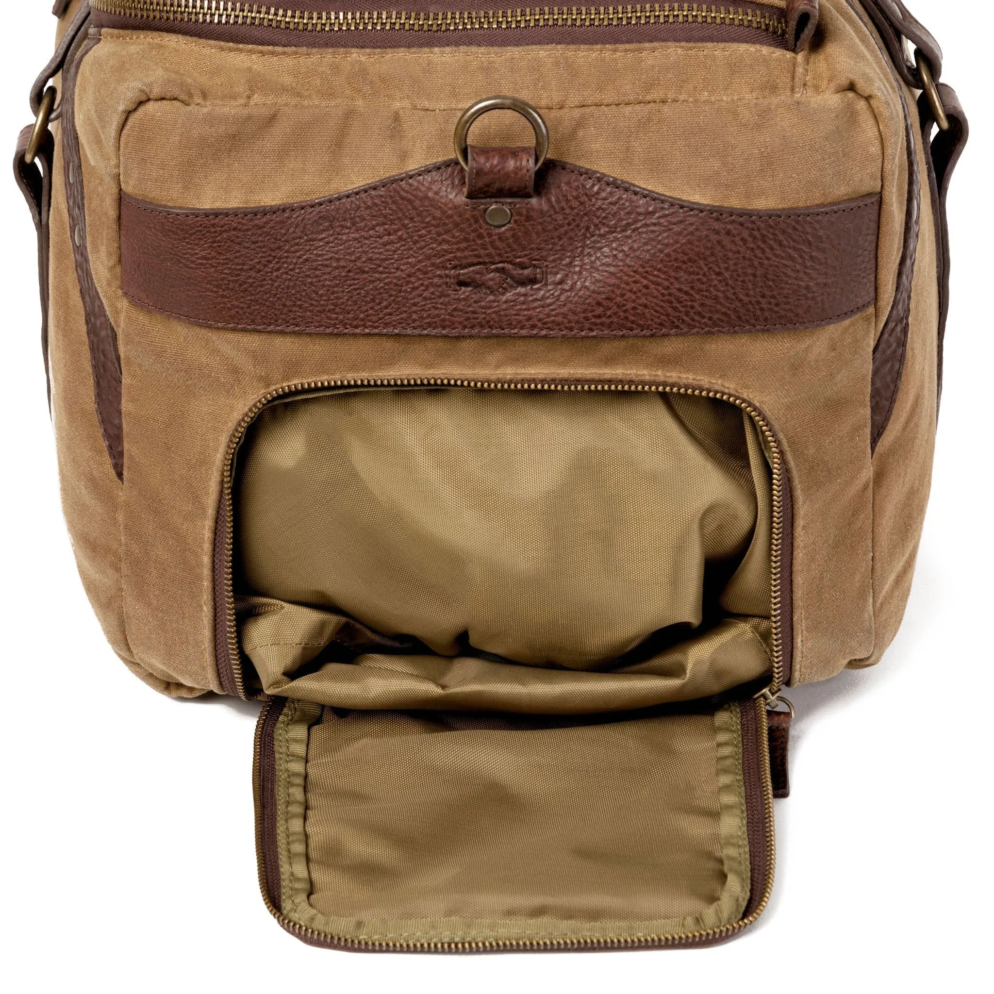 Campaign Waxed Canvas Medium Duffle