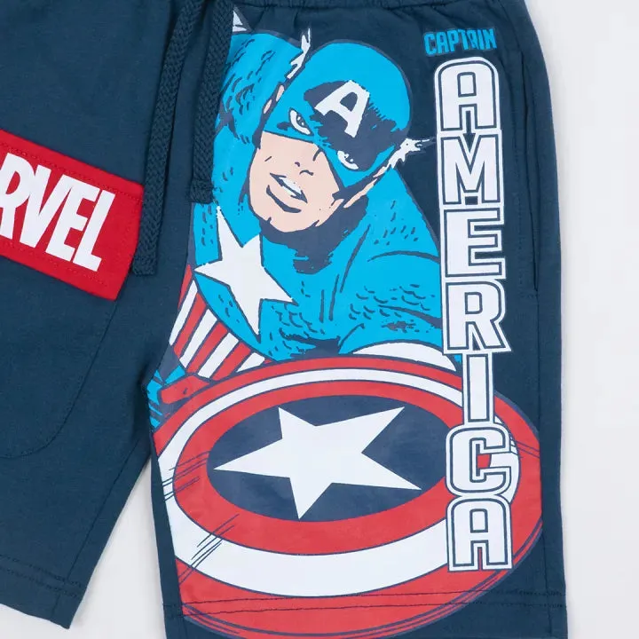 Capt America Boys Short