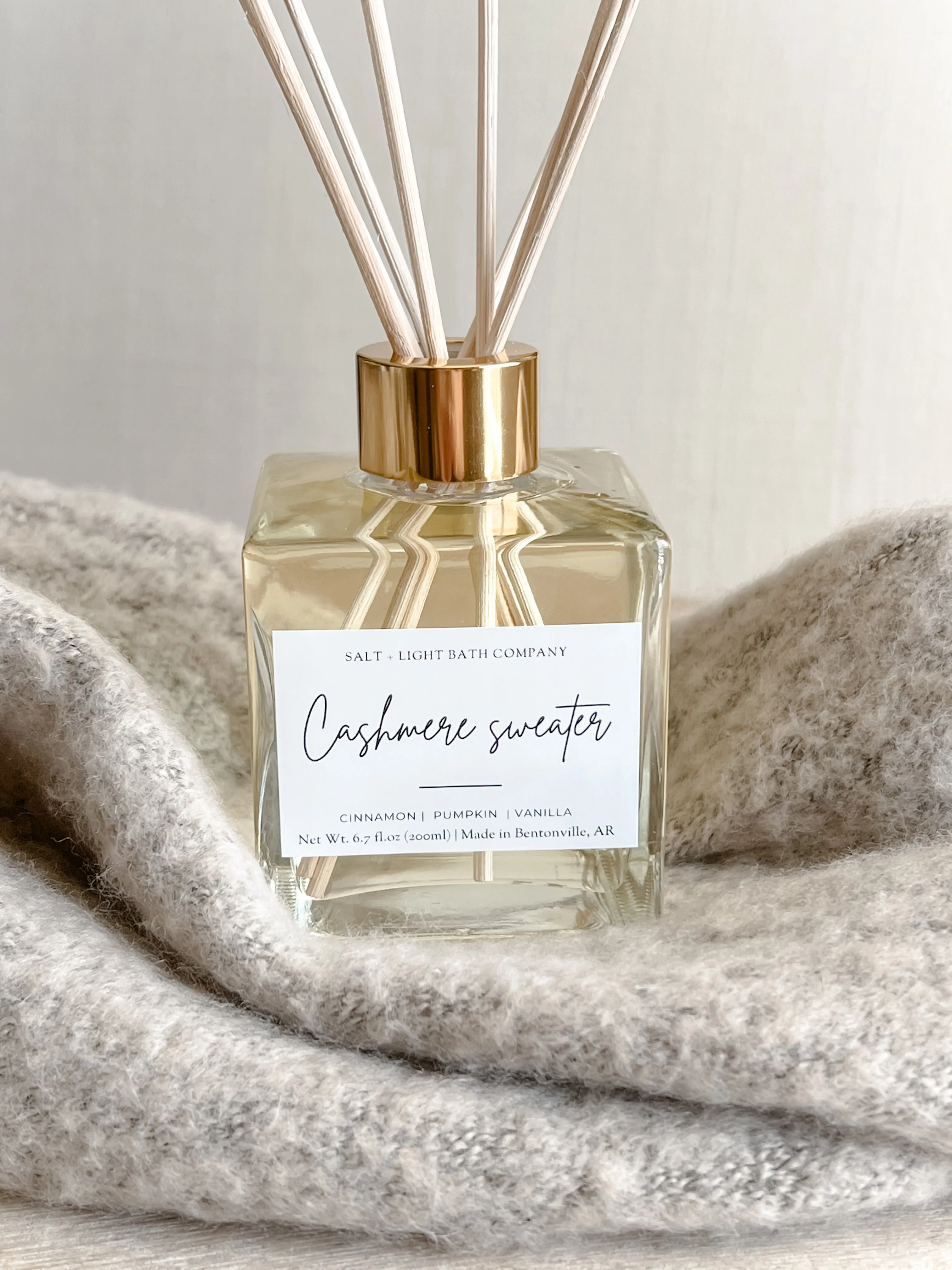 Cashmere Sweater Reed Diffuser