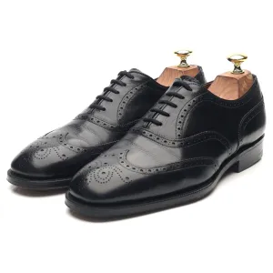 'Chalfont' Black Leather Brogues UK 7 E