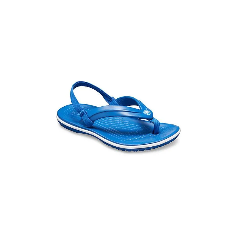 Chanclas Crocs Crocodile Strap Flip (Blue Jean) Niños