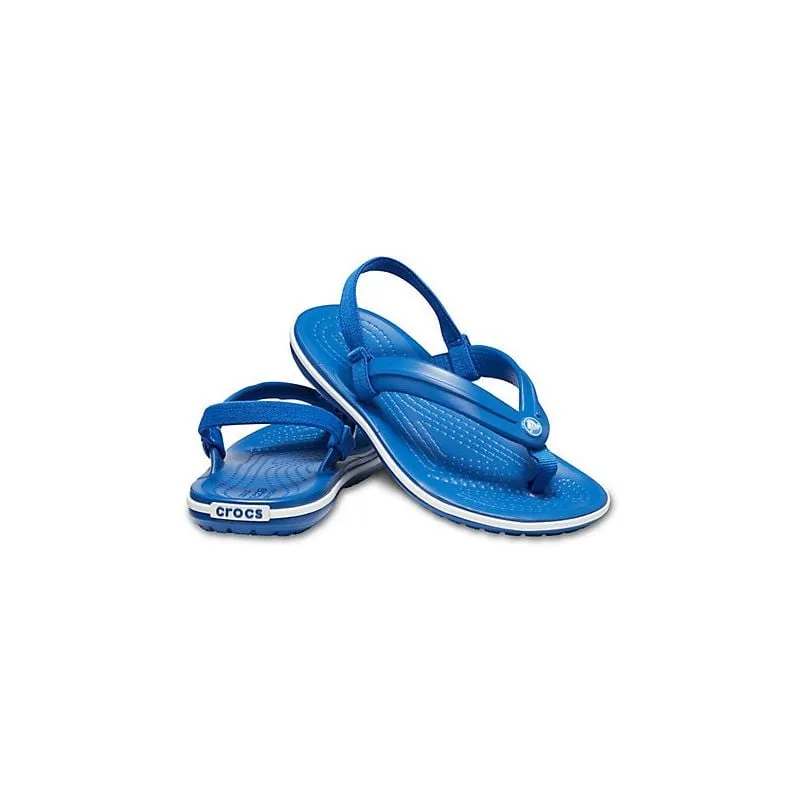 Chanclas Crocs Crocodile Strap Flip (Blue Jean) Niños