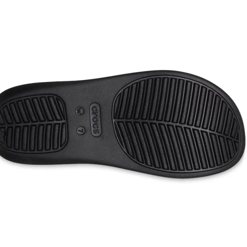 Chanclas Crocs Getaway Platform Flip (Negro)