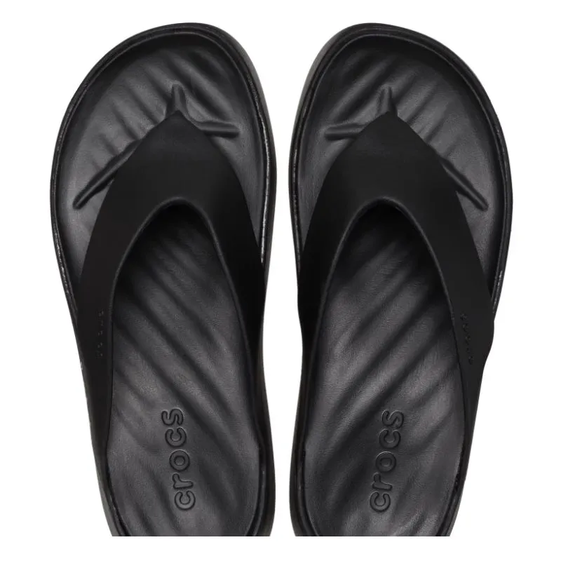 Chanclas Crocs Getaway Platform Flip (Negro)