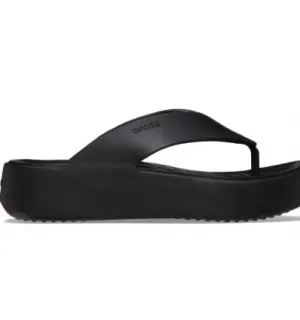 Chanclas Crocs Getaway Platform Flip (Negro)