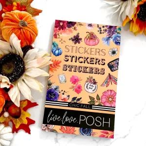 CHIC FALL DELUXE STICKER BOOK